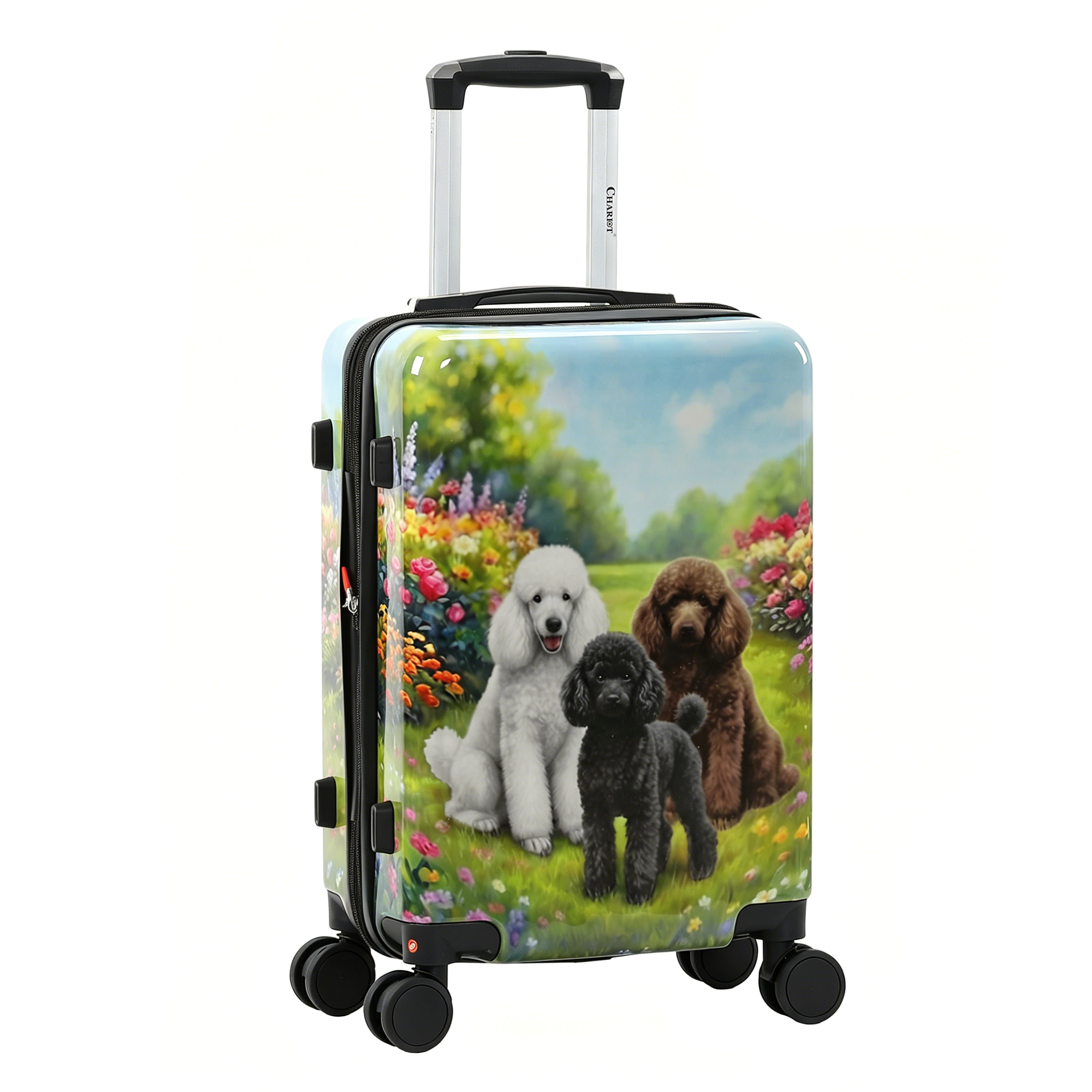 Chariot Poodle Garden Lush Floral Edition