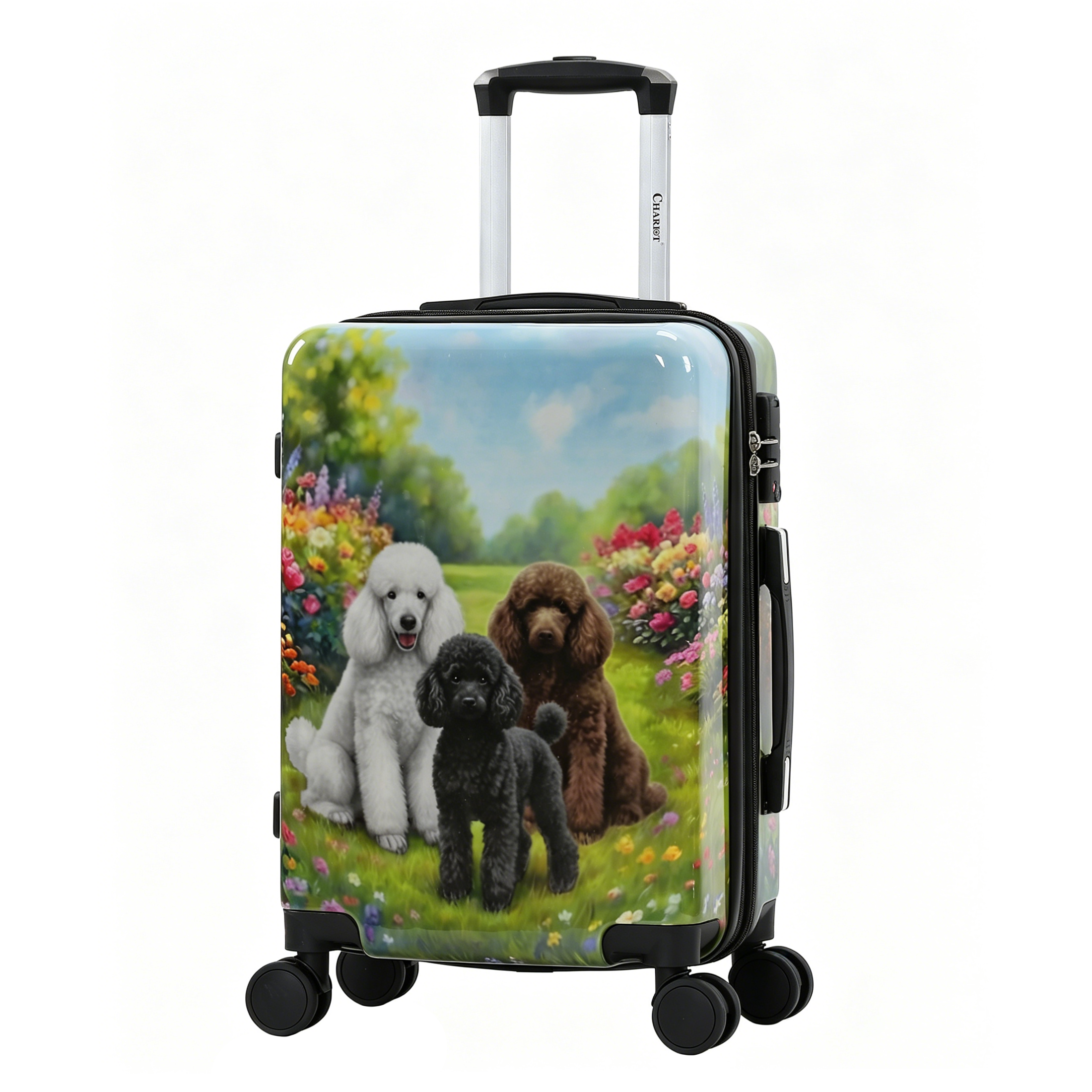 Chariot Poodle Garden Lush Floral Edition