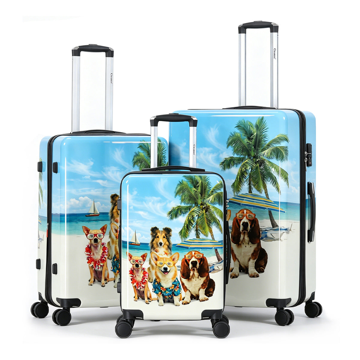 Chariot The Vacation Series Island Pups Tropical 
Squad Edition