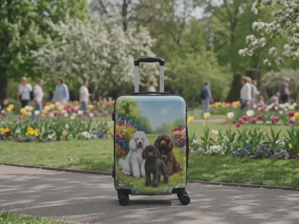Chariot Poodle Garden Lush Floral Edition