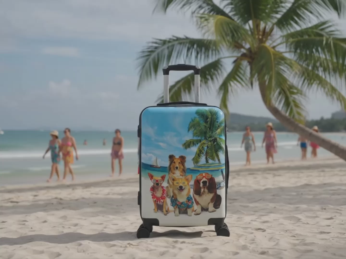 Chariot The Vacation Series Island Pups Tropical 
Squad Edition